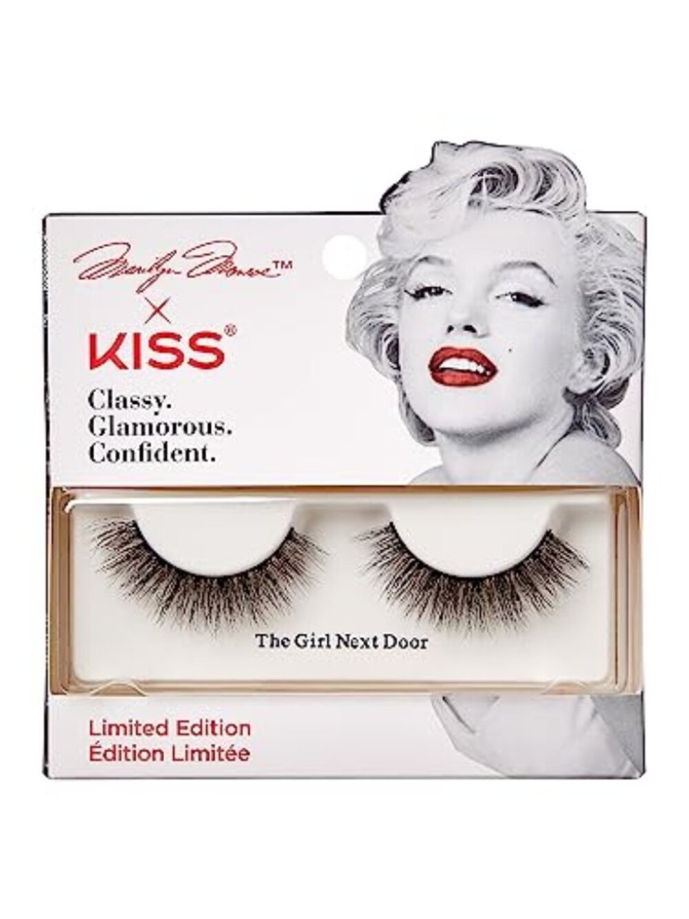 Marilyn Monroe X KISS Limited Edition False Eyelashes ‘the Girl Next Door’
